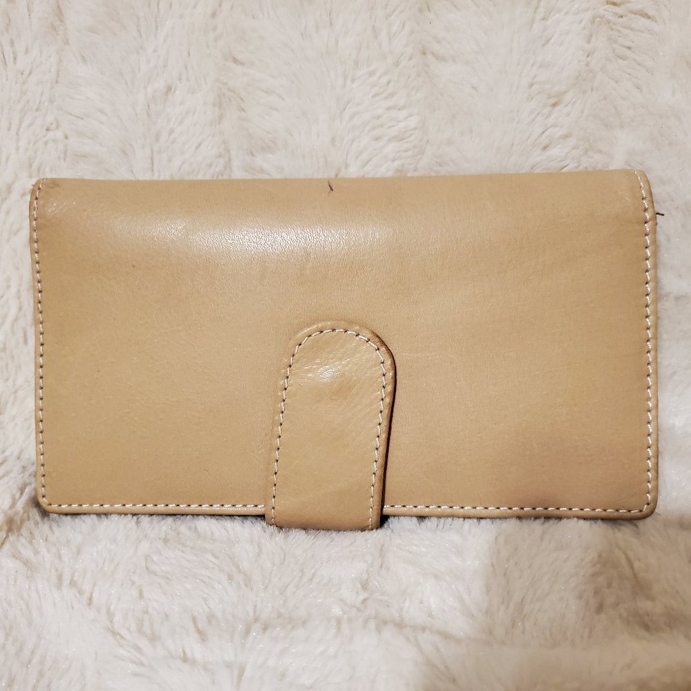 Tan Leather Wallet